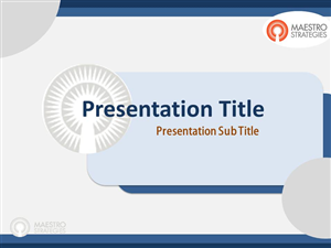 Diseño de PowerPoint por sgarchdesign para Maestro Strategies | Diseño #1758379