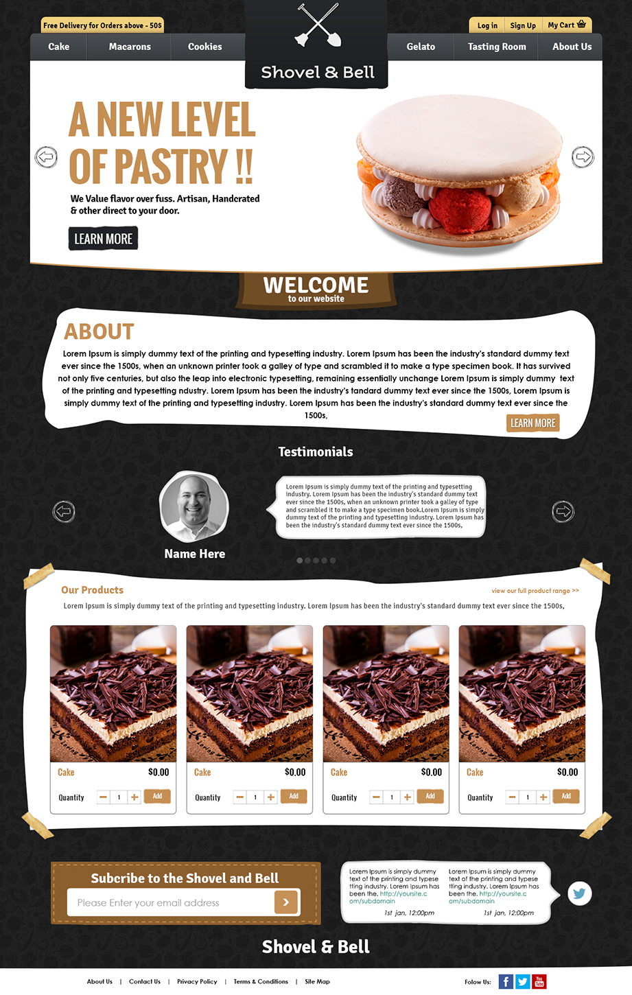 Web Design by Adeel Hanif® for this project | Design #6291396