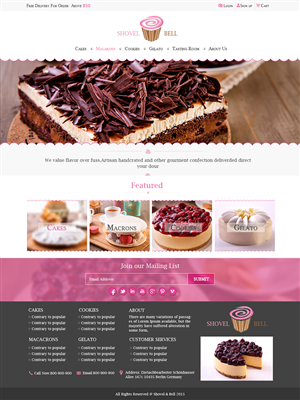 Web-Design von PivotalBlack für dieses Projekt | Design: #6276146