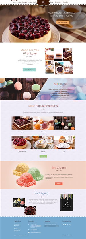 Web Design by Da Miracle for this project | Design #6252372