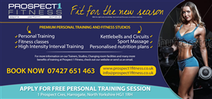 Personal Training Studio needs small flyer design