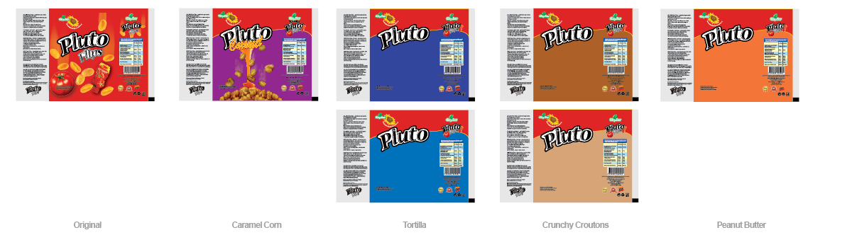 Diseño de Empaque por LRMStudio para Chipstar Ltd - snack food manufacturing | Diseño #1698283