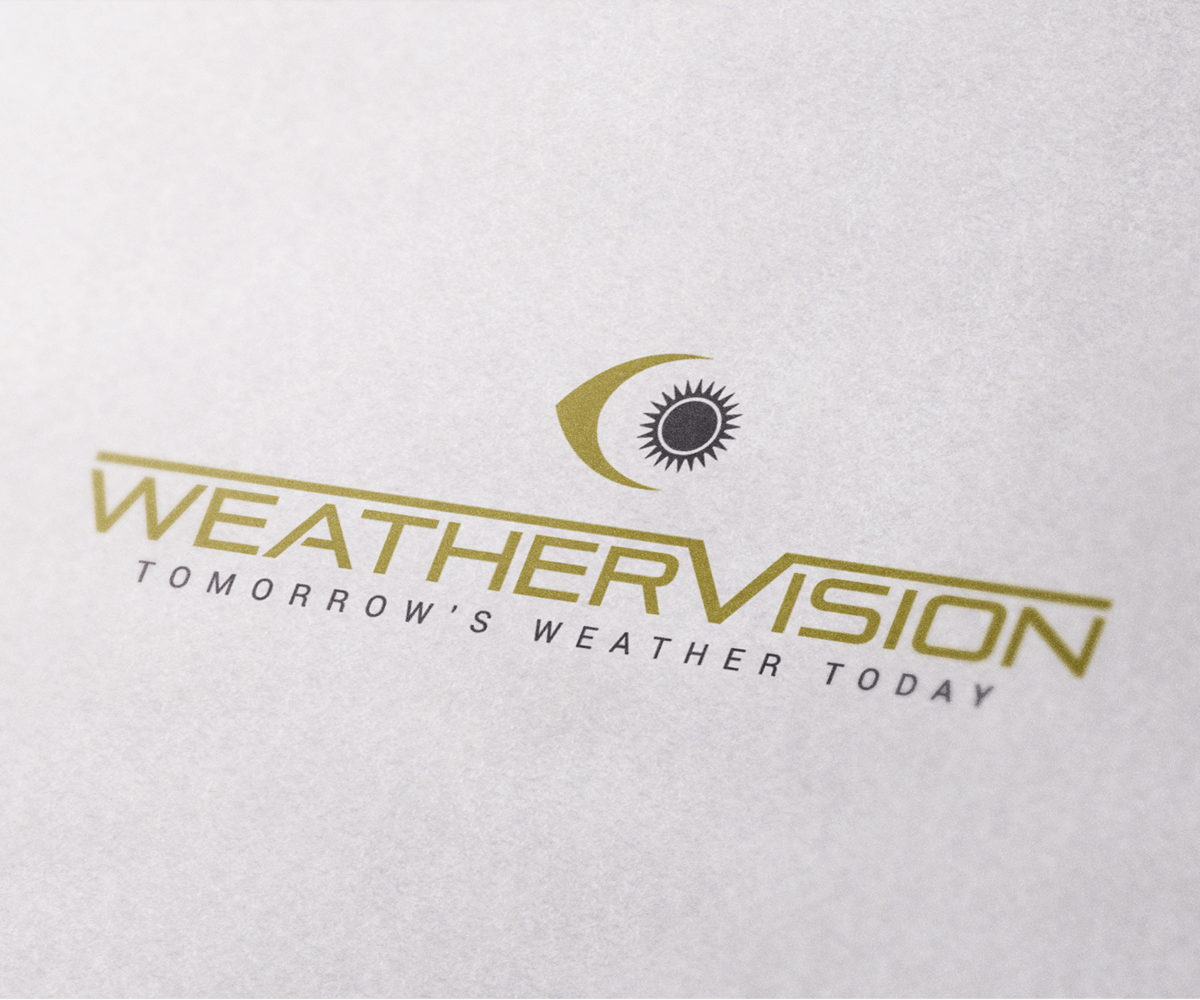 Logo Design by finedesigns for WeatherVision | Design #6278398