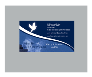 Visitenkarten-Design von emptyboxgraphics für Hope for Transformation | Design: #6241415