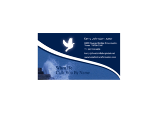 Visitenkarten-Design von emptyboxgraphics für Hope for Transformation | Design: #7012502