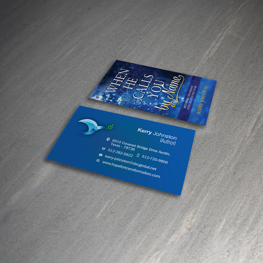 Business Card Design by Anooshaa for Hope for Transformation | Design #6246672