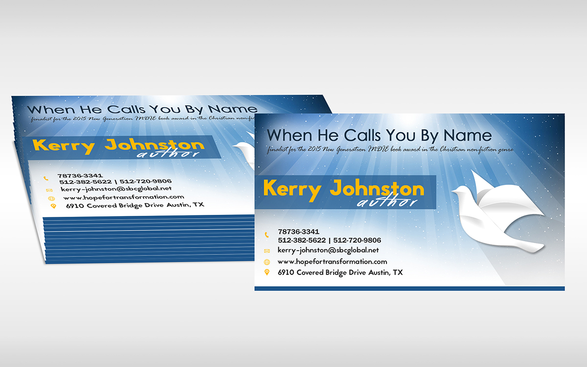 Business Card Design by DesignSolutions for Hope for Transformation | Design #6291637
