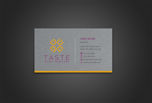 Disruptive Wine Company Business Card