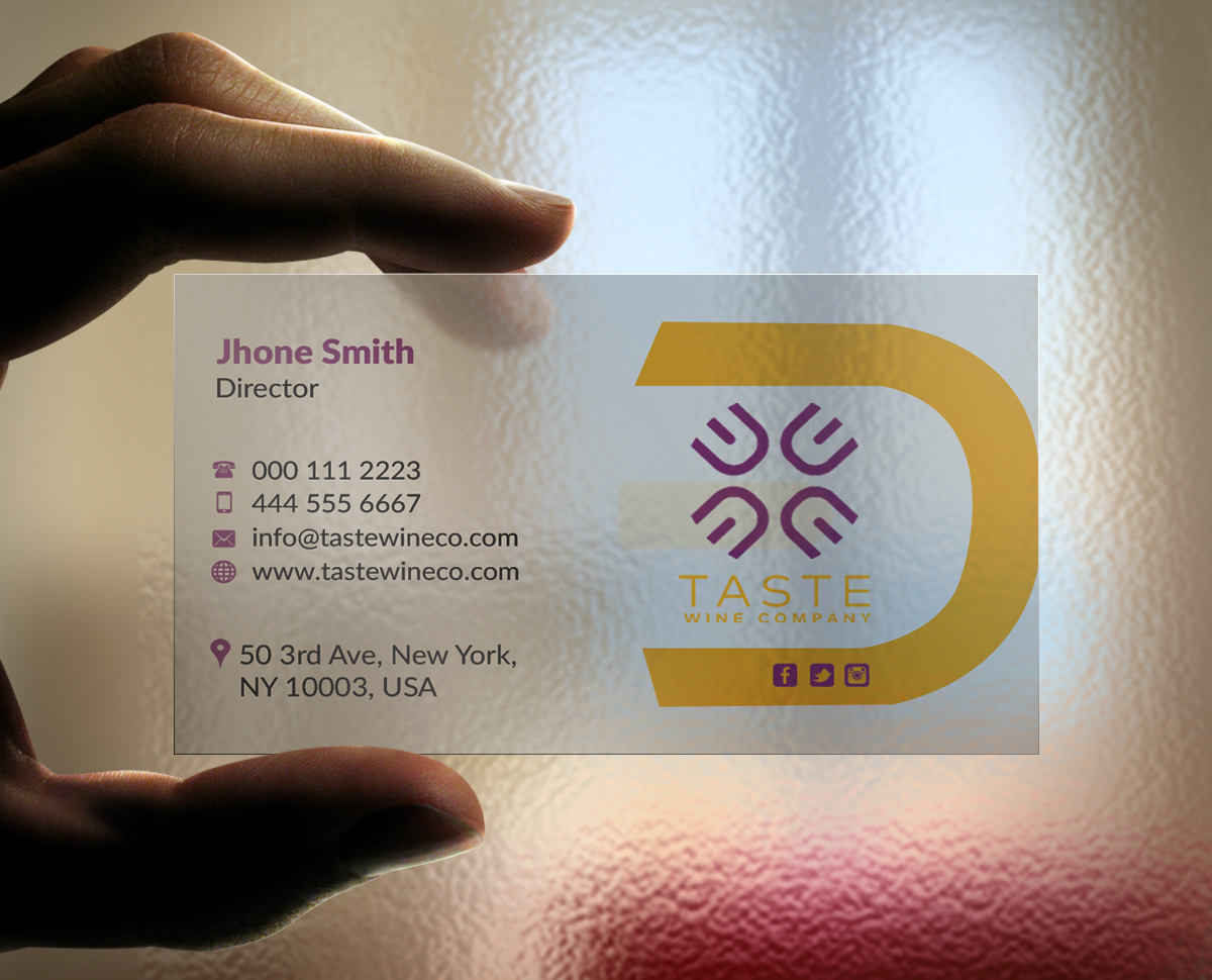Diseño de Tarjeta de Presentación por AFHUN para este proyecto | Diseño #6227432