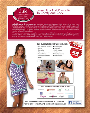 Lingerie Shop Flyer Design Project | Diseño de Flyer por Sbss
