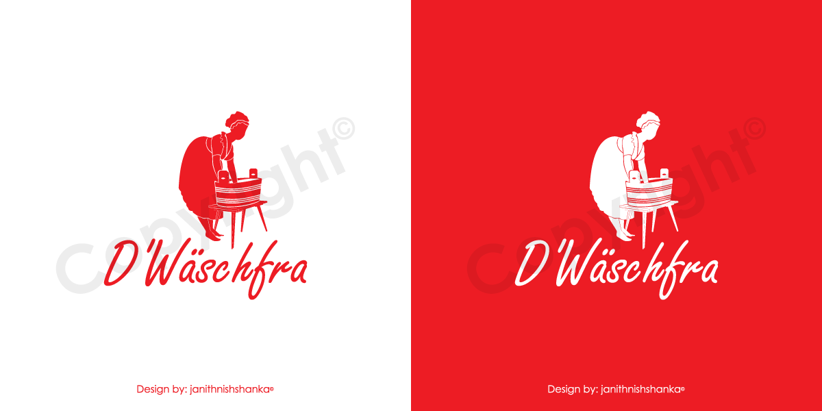 Graphic Design by Janith N. for D''Wäschfra | Design #6263173