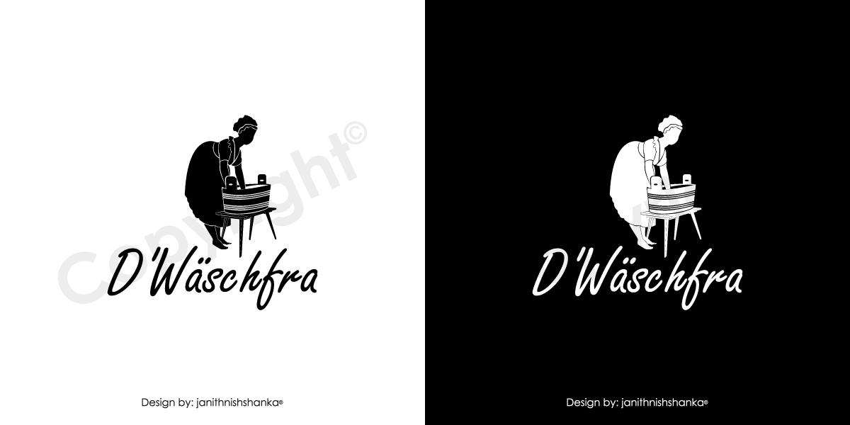 Graphic Design by Janith N. for D''Wäschfra | Design #6263714