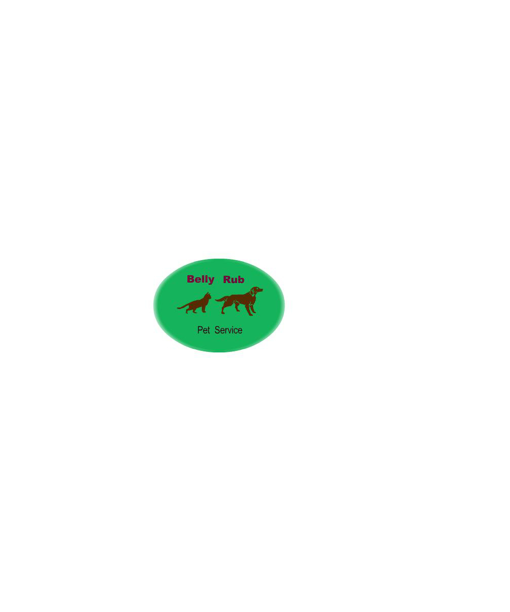 Logo Design by Sudip for BellyRub Pet Services, LLC | Design #1693528