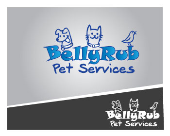 Logo Design by ArtCreations for BellyRub Pet Services, LLC | Design #1661256