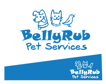 Logo Design by ArtCreations for BellyRub Pet Services, LLC | Design #1661294