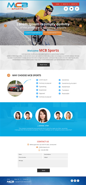 Landing Page Design by anushka_snigdha