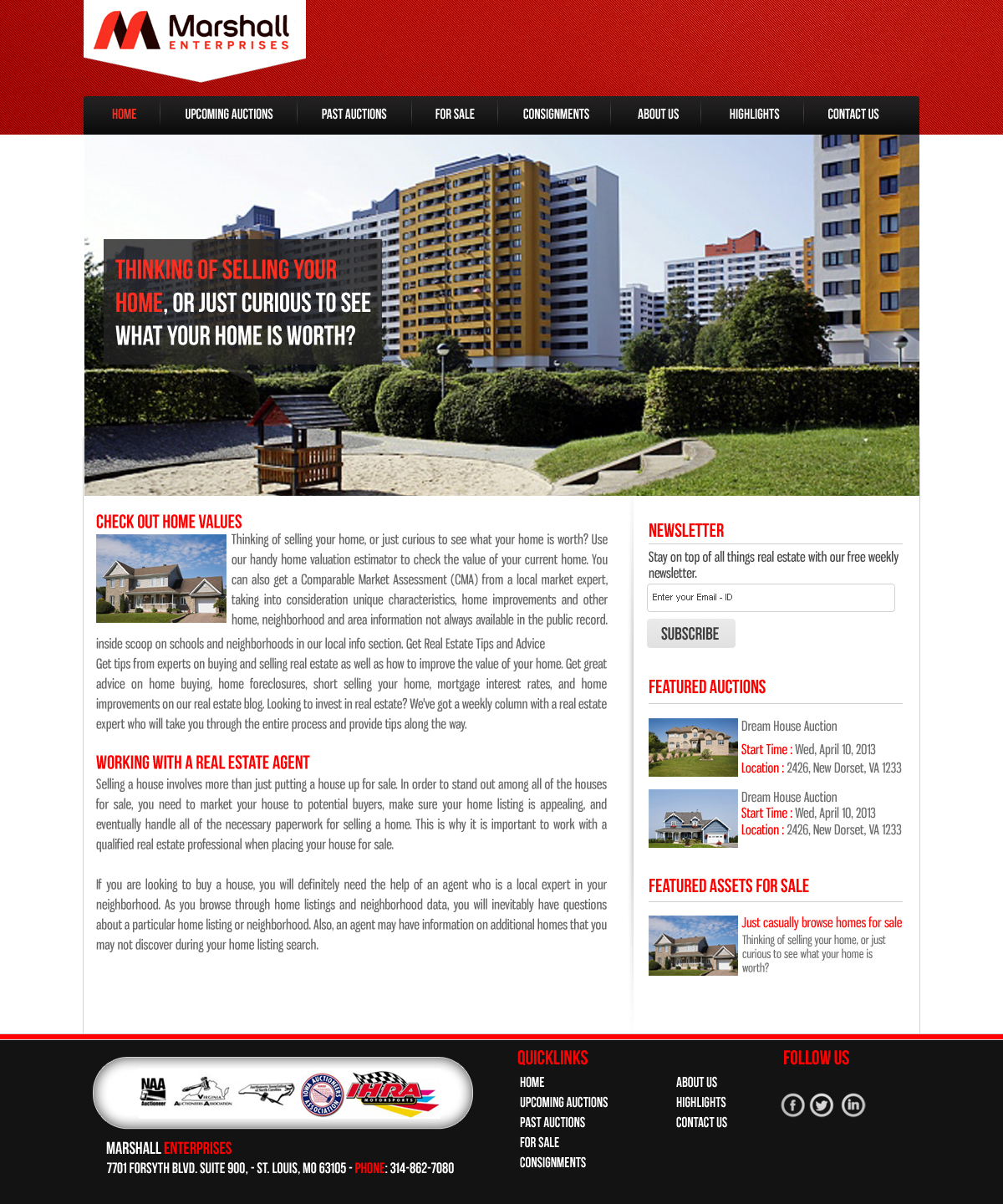 Wordpress Design by webwinner for AuctionServices.com, Inc. | Design #1659916