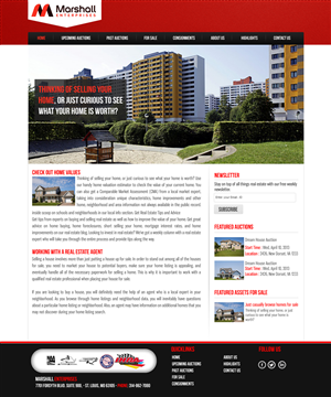 Design Wordpress par webwinner pour AuctionServices.com, Inc. | Design : #1659916