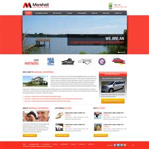 Design Wordpress par pb pour AuctionServices.com, Inc. | Design : #1656673
