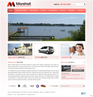 Design Wordpress par pb pour AuctionServices.com, Inc. | Design : #1656677