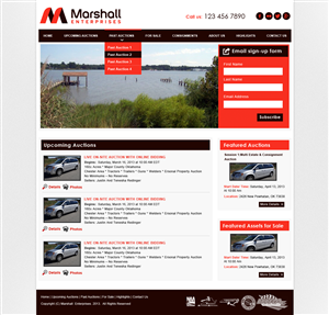 Design Wordpress par Creative X Designs pour AuctionServices.com, Inc. | Design : #1662823