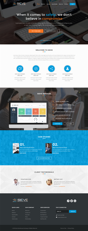 Diseño Web por Hashim Creetto para Wolfhound Software | Diseño: #6277688
