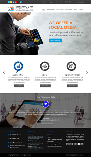 Diseño Web por webxvision para Wolfhound Software | Diseño: #6289746