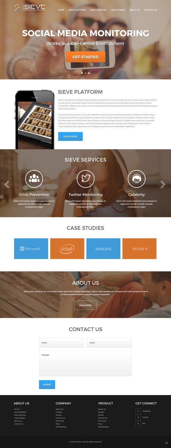 Web Design by pb for Wolfhound Software | Design #6229070