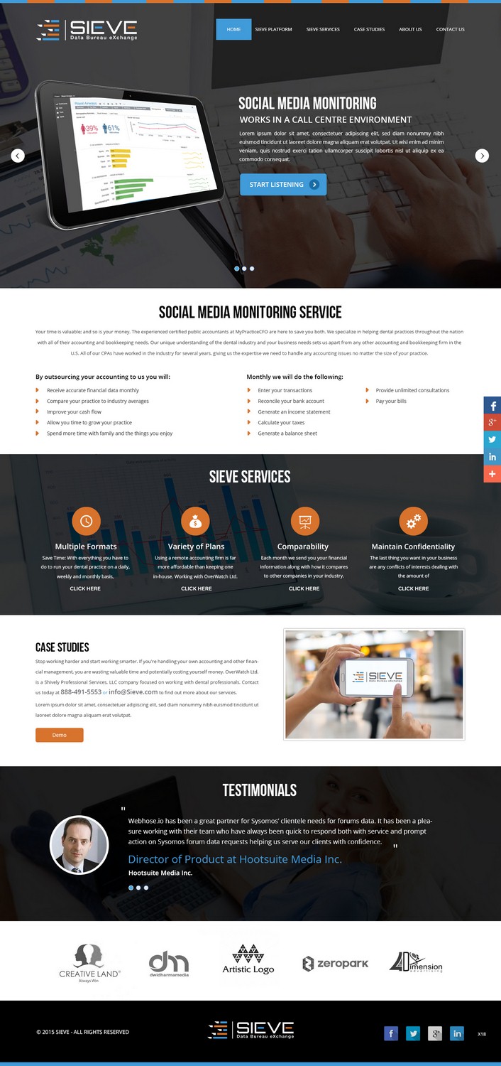 Diseño Web por pb para Wolfhound Software | Diseño #6240525