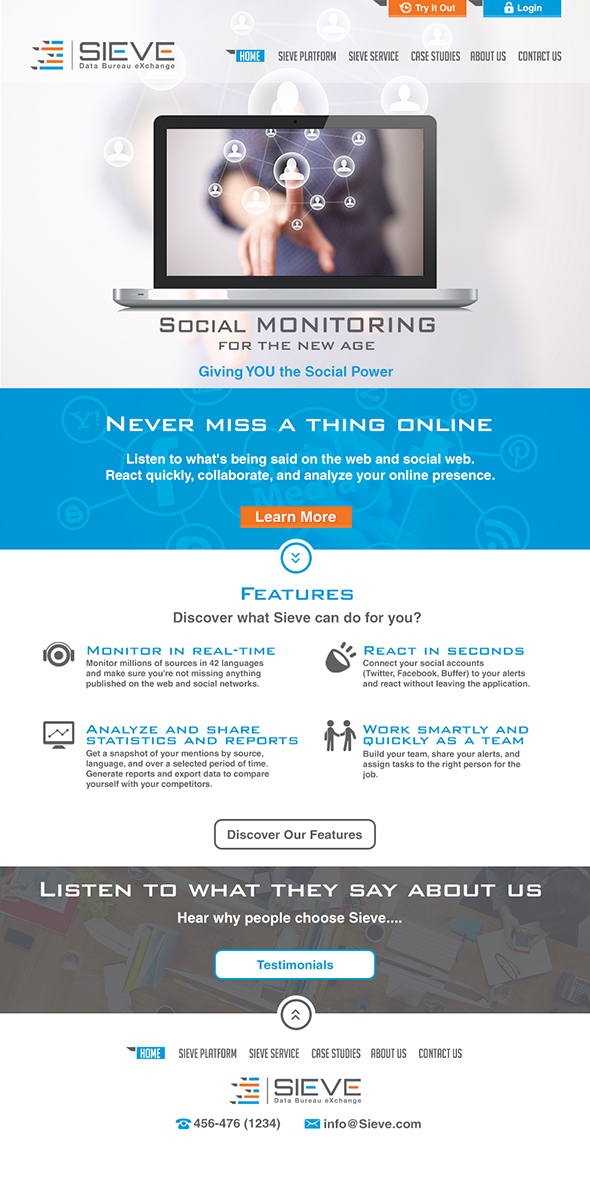 Web Design par creationz2011 pour Wolfhound Software | Design #6302962