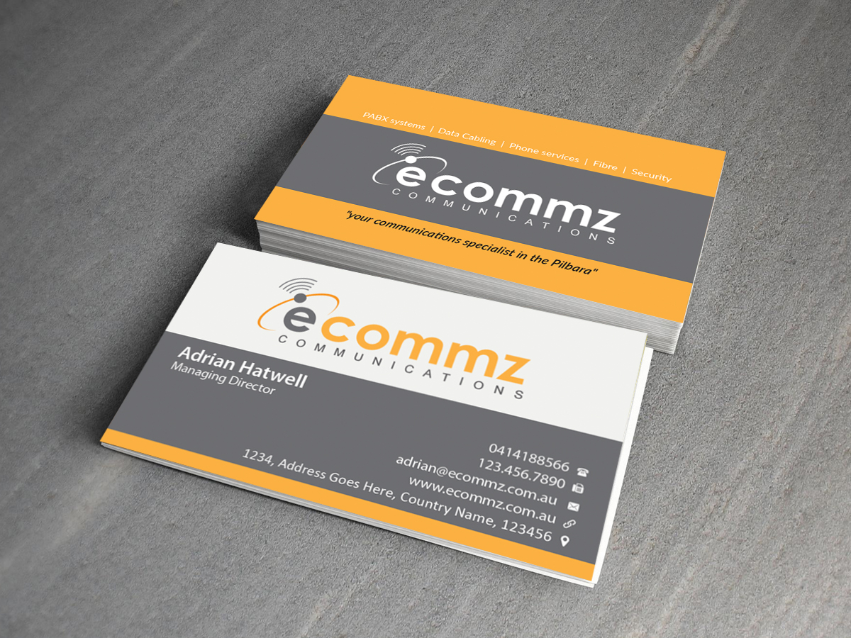 Business Card Design by Creations Box 2015 for this project | Design #6237421