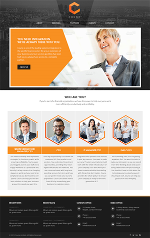 Web Design par RupalTechno pour ce projet | Design : #6294972