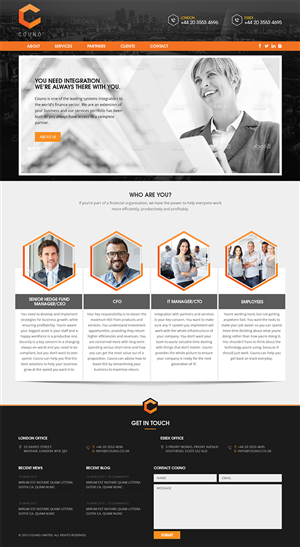 Web Design par RupalTechno pour ce projet | Design : #6295463