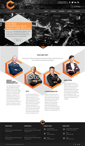 Web Design par RupalTechno pour ce projet | Design : #6295578