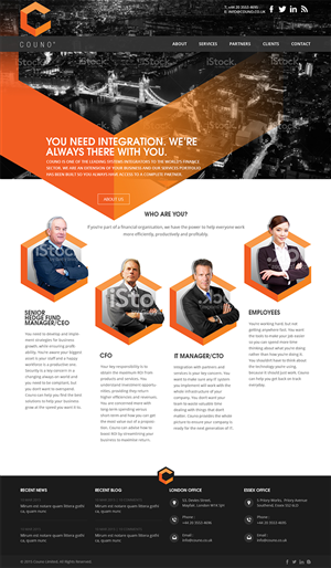 Web Design par RupalTechno pour ce projet | Design : #6295875