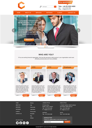 Web Design par DesignXyz pour ce projet | Design : #6282076