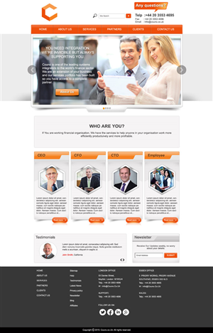 Web Design par DesignXyz pour ce projet | Design : #6282126