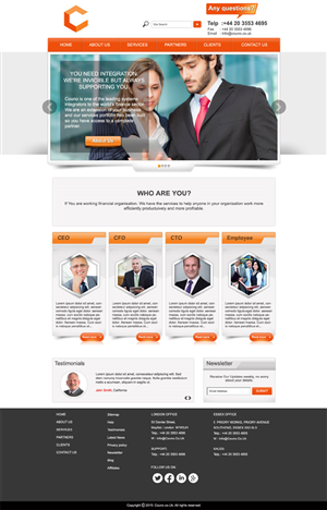 Web Design par DesignXyz pour ce projet | Design : #6282271