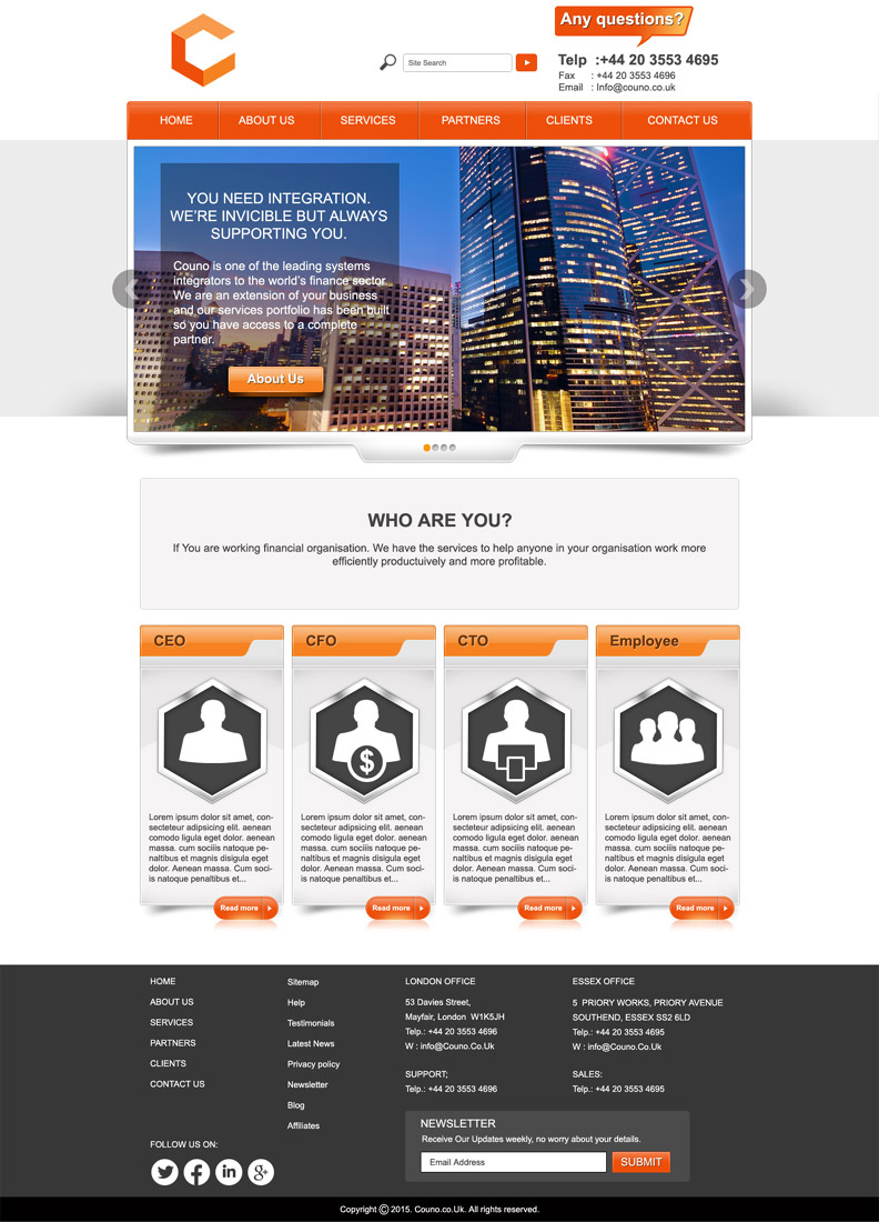 Web-Design von DesignXyz für dieses Projekt | Design #6284865