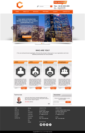 Web Design par DesignXyz pour ce projet | Design : #6284972