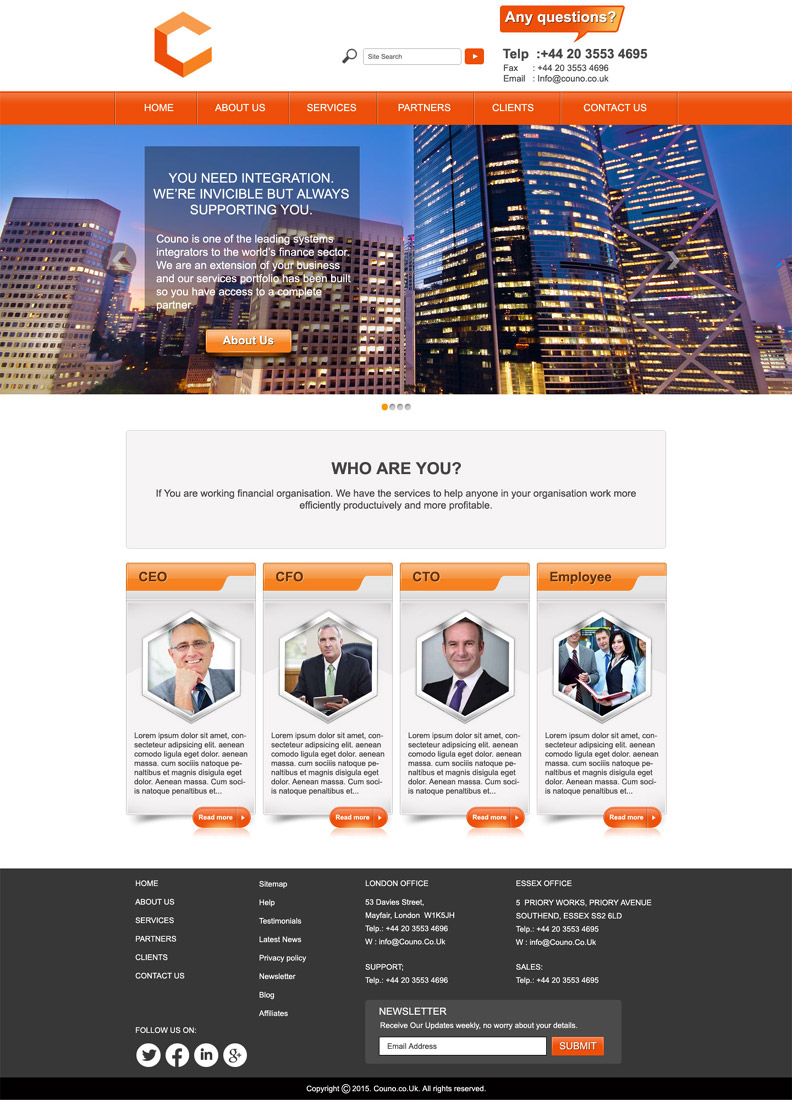 Web-Design von DesignXyz für dieses Projekt | Design #6294515