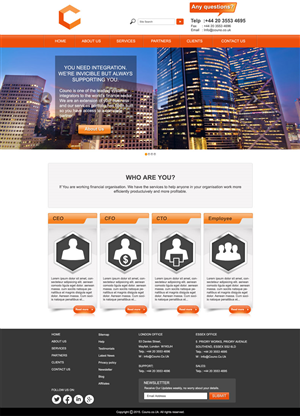Web Design by DesignXyz for this project | Design: #6294585
