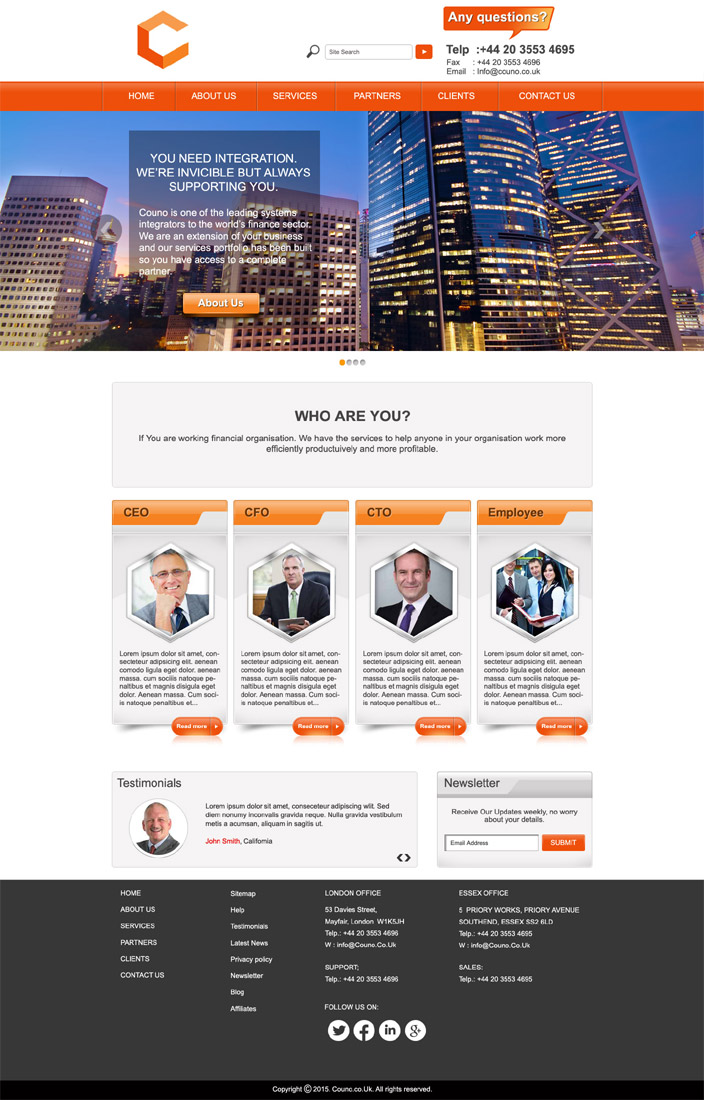 Diseño Web por DesignXyz para este proyecto | Diseño #6294631