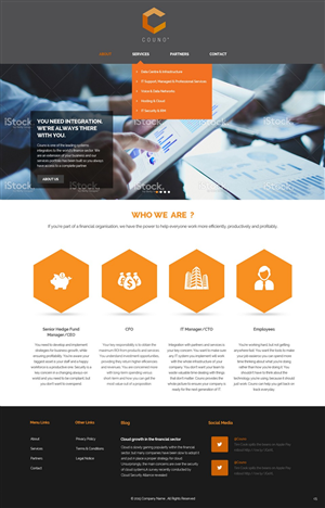 Web Design by pb for this project | Design: #6228613