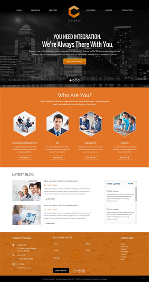 Web Design by pb for this project | Design: #6228661