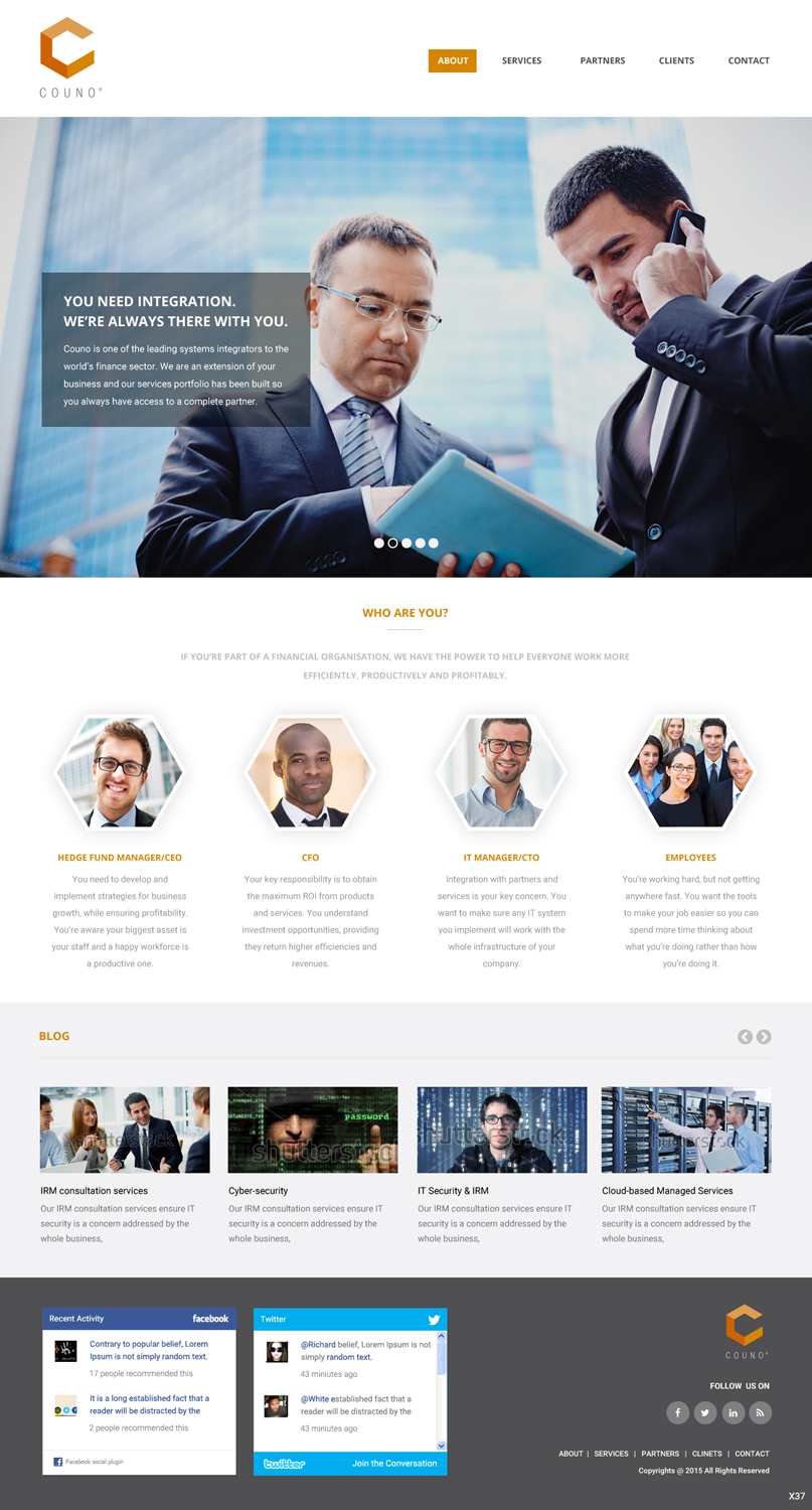 Web Design by pb for this project | Design #6228680