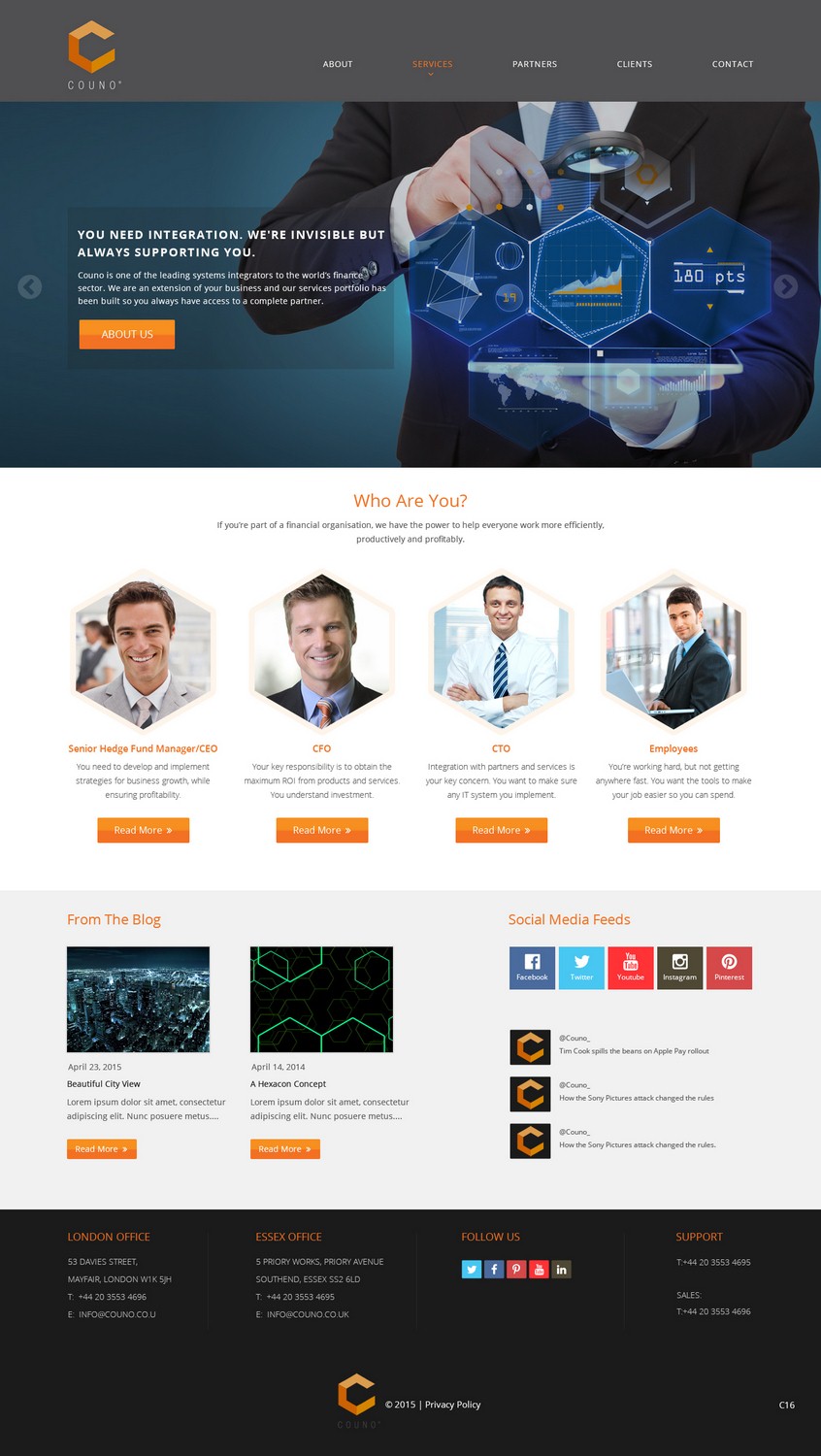 Web Design by pb for this project | Design #6228699