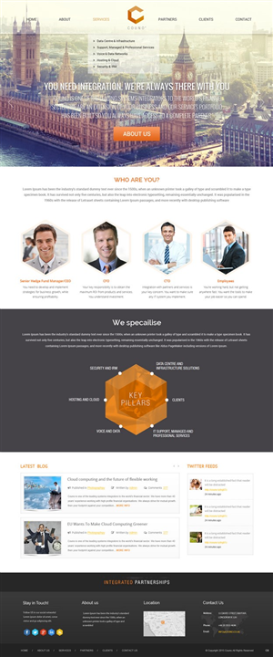 Web Design by pb for this project | Design: #6248801