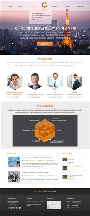 Web Design by pb for this project | Design: #6289316