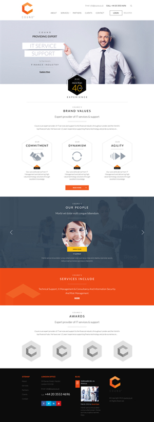 Web-Design von Sujit Banerjee für dieses Projekt | Design #6243796